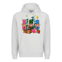 Dove Grey nutcrackers and gifts ado Premium Hoodie - AdoDesignShop