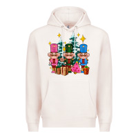 Pale Pink nutcrackers and gifts ado Premium Hoodie - AdoDesignShop