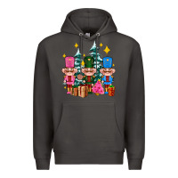 Smoke nutcrackers and gifts ado Premium Hoodie - AdoDesignShop