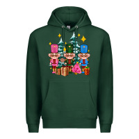 Sports Green nutcrackers and gifts ado Premium Hoodie - AdoDesignShop