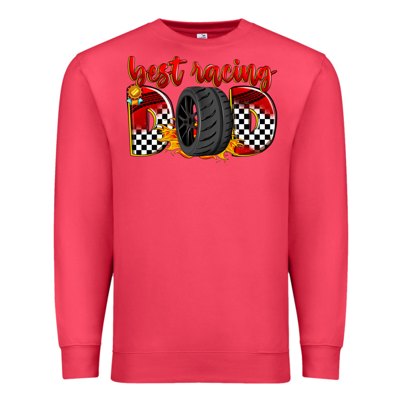 Best Racing Dad Premium Sweatshirt by Zillion Design Studio | Teevron