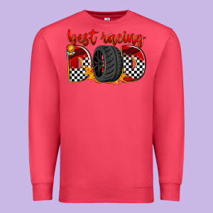 Best Racing Dad Premium Sweatshirt Designed By Zillion Design Studio
