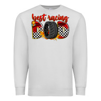 Dove Grey best racing dad Premium Sweatshirt - Zillion Design Studio