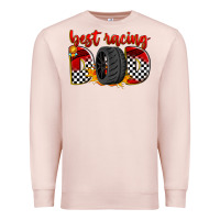 Pale Pink best racing dad Premium Sweatshirt - Zillion Design Studio