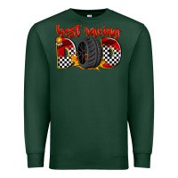 Sports Green best racing dad Premium Sweatshirt - Zillion Design Studio