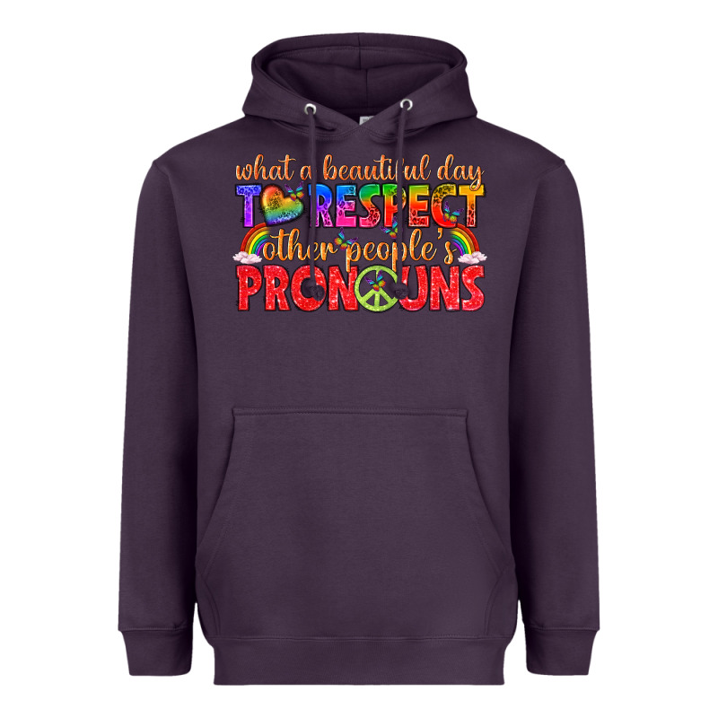 What A Beautiful Day To Respect Other Peoples Pron Heavyweight Hoodie by texasbilliewilder | Teevron
