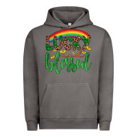Pigment Tornado Western St. Patrick's Rainbow Lucky And Blessed Urban Hoodie - Artiststas