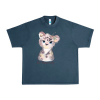 Midnight Navy tiger cute animals Urban Heavy Tee - RanaPortraitStore
