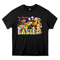 Black Im Digging Easter Heavy Core Tee - CowhideDigitalArt