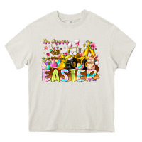 Cream Im Digging Easter Heavy Core Tee - CowhideDigitalArt