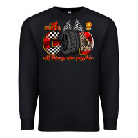 Black with god all things are possible Premium Sweatshirt - Zillion Design Studio