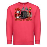 Cardinal with god all things are possible Premium Sweatshirt - Zillion Design Studio