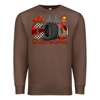 Chestnut with god all things are possible Premium Sweatshirt - Zillion Design Studio