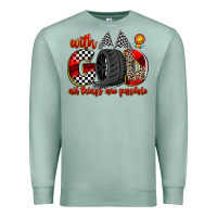 Seafoam with god all things are possible Premium Sweatshirt - Zillion Design Studio