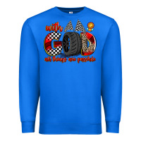 True Royal with god all things are possible Premium Sweatshirt - Zillion Design Studio