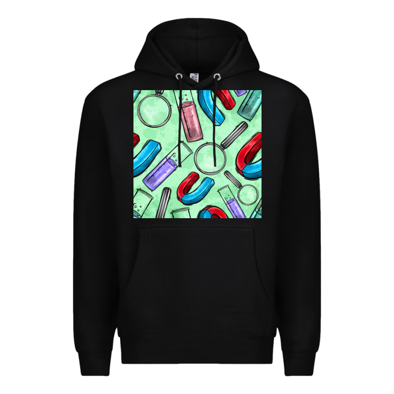 Sciences Seamless Pattern Premium Hoodie by BundleAndBundleShop | Teevron