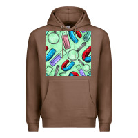 Chestnut sciences seamless pattern Premium Hoodie - BundleAndBundleShop