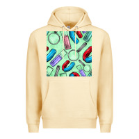 Pina Colada sciences seamless pattern Premium Hoodie - BundleAndBundleShop