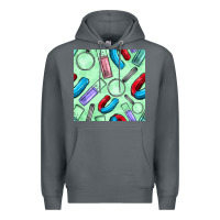 Rock sciences seamless pattern Premium Hoodie - BundleAndBundleShop