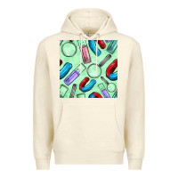 Sandshell sciences seamless pattern Premium Hoodie - BundleAndBundleShop