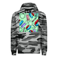 Slate Camo sciences seamless pattern Premium Hoodie - BundleAndBundleShop