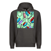 Smoke sciences seamless pattern Premium Hoodie - BundleAndBundleShop