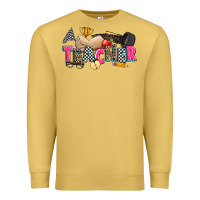 Antique Gold race teacher Premium Sweatshirt - Zillion Design Studio
