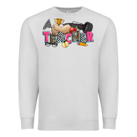 Dove Grey race teacher Premium Sweatshirt - Zillion Design Studio