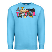 Ocean Blue race teacher Premium Sweatshirt - Zillion Design Studio