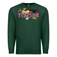 Sports Green race teacher Premium Sweatshirt - Zillion Design Studio
