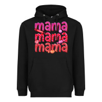 Black mama mama mama valentines day Heavyweight Hoodie - texasbilliewilder