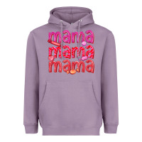 Lavender mama mama mama valentines day Heavyweight Hoodie - texasbilliewilder