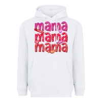 White mama mama mama valentines day Heavyweight Hoodie - texasbilliewilder