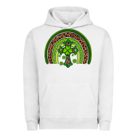 Pigment Lunar Rock Western Shamrock Cross Rainbow Urban Hoodie - Artiststas