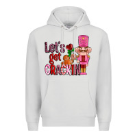 Dove Grey lets get crackin with nutcrackers ado Premium Hoodie - AdoDesignShop