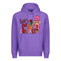 Purple lets get crackin with nutcrackers ado Premium Hoodie - AdoDesignShop