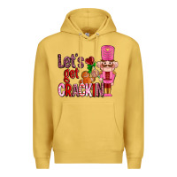 Antique Gold lets get crackin with nutcrackers ado Premium Hoodie - AdoDesignShop