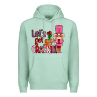 Seafoam lets get crackin with nutcrackers ado Premium Hoodie - AdoDesignShop