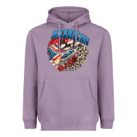 Lavender American babe Heavyweight Hoodie - Zillion Design Studio