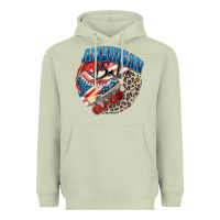 Matcha American babe Heavyweight Hoodie - Zillion Design Studio