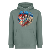 Sage American babe Heavyweight Hoodie - Zillion Design Studio