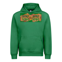 Emerald St. Patrick's Day Western  Lucky And Blessed Urban Hoodie - Artiststas