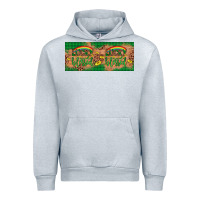 Heather Grey St. Patrick's Day Western  Lucky And Blessed Urban Hoodie - Artiststas
