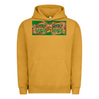 Pigment Peanut Butter St. Patrick's Day Western  Lucky And Blessed Urban Hoodie - Artiststas