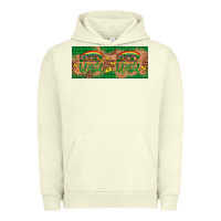 Pigment Pistachio St. Patrick's Day Western  Lucky And Blessed Urban Hoodie - Artiststas