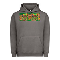Pigment Tornado St. Patrick's Day Western  Lucky And Blessed Urban Hoodie - Artiststas
