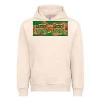 Sandshell St. Patrick's Day Western  Lucky And Blessed Urban Hoodie - Artiststas