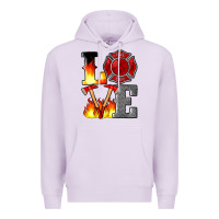 Firefighter Love Premium Hoodie | Teevron