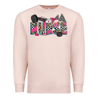 Pale Pink race nurse Premium Sweatshirt - Zillion Design Studio