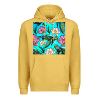 Antique Gold sea turtle seamless pattern Premium Hoodie - BundleAndBundleShop